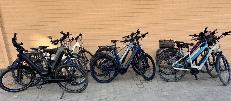 E-bike for sale at the shop